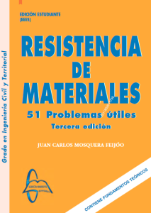 Resistencia De Materiales 3Ed 51 Problemas útiles - Solucionario | Libro PDF