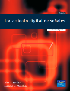 Tratamiento Digital De Señales  - Solucionario | Libro PDF
