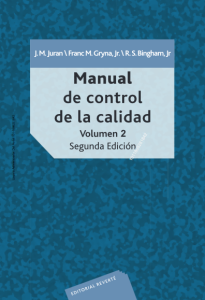 Manual De Control De Calidad 2Ed VOLUMEN 2 - Solucionario | Libro PDF