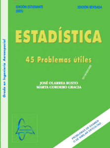 Estadística 45 Problemas Útiles - Solucionario | Libro PDF