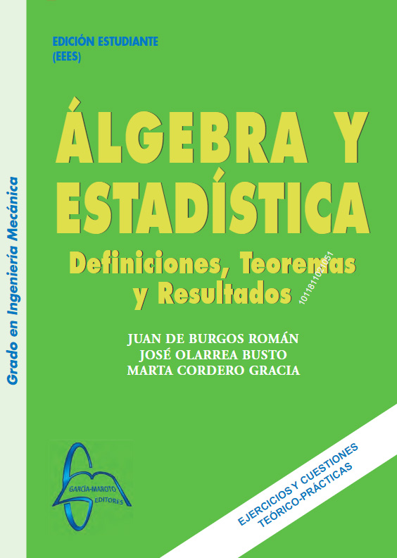 Álgebra Y Estadística PDF