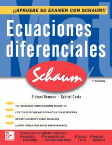 Ecuaciones Diferenciales 3Ed Serie Schaum - Solucionario | Libro PDF