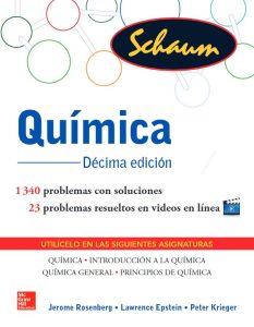 Química 10Ed Serie Schaum - Solucionario | Libro PDF