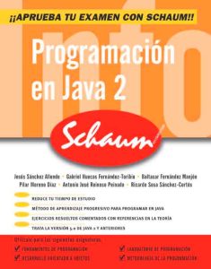 Programación En Java 2 Serie Schaum - Solucionario | Libro PDF