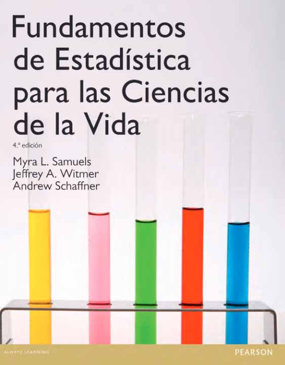 Fundamentos De Estadística Para Las Ciencias De La Vida 4Ed PDF