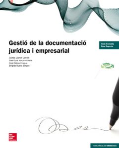 Gestió De La Documentació Jurídica I Empresarial  - Solucionario | Libro PDF
