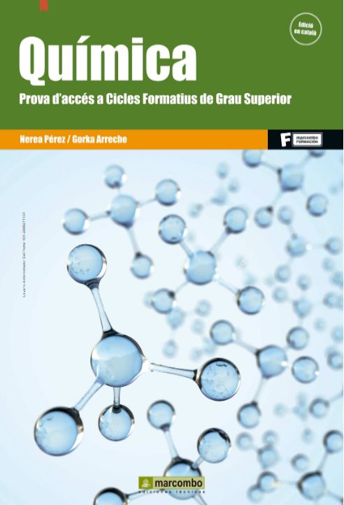 Química. Prova D'Accés A Cicles Formatius De Grau Superior PDF