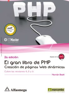 El Gran Libro De Php 2Ed Creación de páginas web dinámicas - Solucionario | Libro PDF