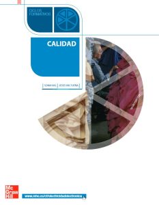 Calidad  - Solucionario | Libro PDF