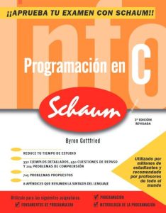 Programación En C Serie Schaum - Solucionario | Libro PDF