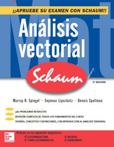 Análisis Vectorial 2Ed Serie Schaum - Solucionario | Libro PDF
