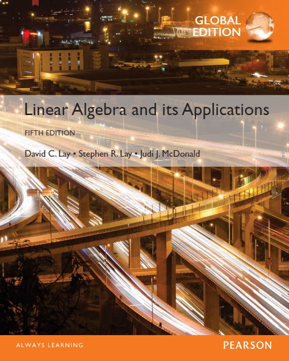 Linear Algebra And Its Applications 5Ed PDF