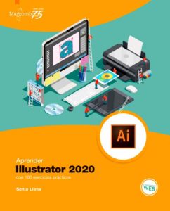 Aprender Illustrator 2020 Con 100 Ejercicios Prácticos  - Solucionario | Libro PDF