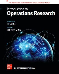 Introduction To Operations Research 11Ed  - Solucionario | Libro PDF