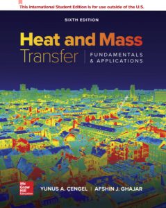 Heat And Mass Transfer 6Ed Fundamentals & applications - Solucionario | Libro PDF