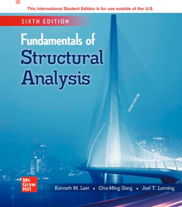 Fundamentals Of Structural Analysis 6Ed PDF